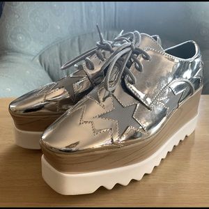 Rockstar Oxford Wedge Shoe